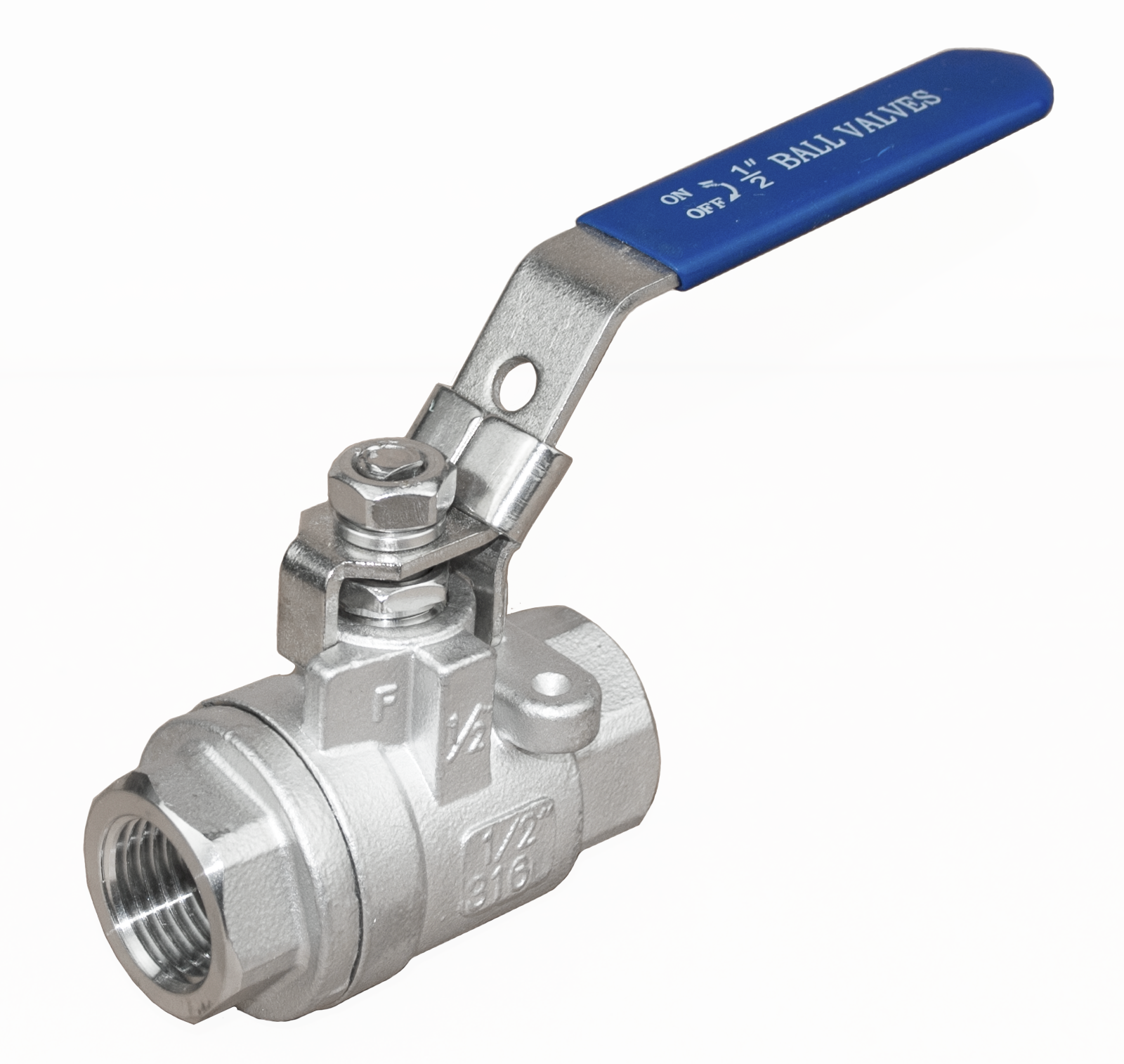 2PC Threaded Ball Valve 2000WOG - view 3
